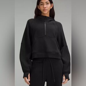 Scuba Oversized Half-Zip Hoodie